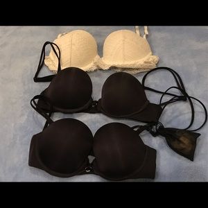 2 for 1✌🏼DEAL - La Senza Padded Push-up Demi Bra Bundle 30B 34A BUNDLE